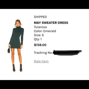 Tularosa sweater dress/ never worn!